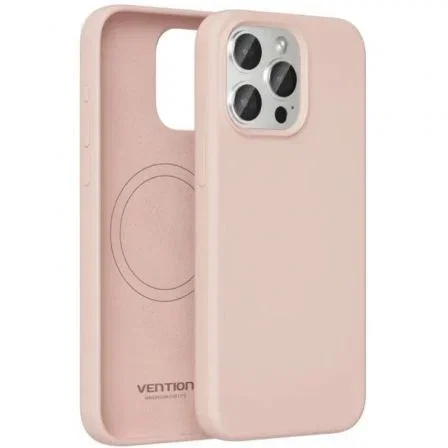 Vention Funda de Silicona Líquida MagSafe para iPhone 13 Pro - Rosa Vention Funda de Silicona Líquida MagSafe para iPhone 13 Pro - Rosa